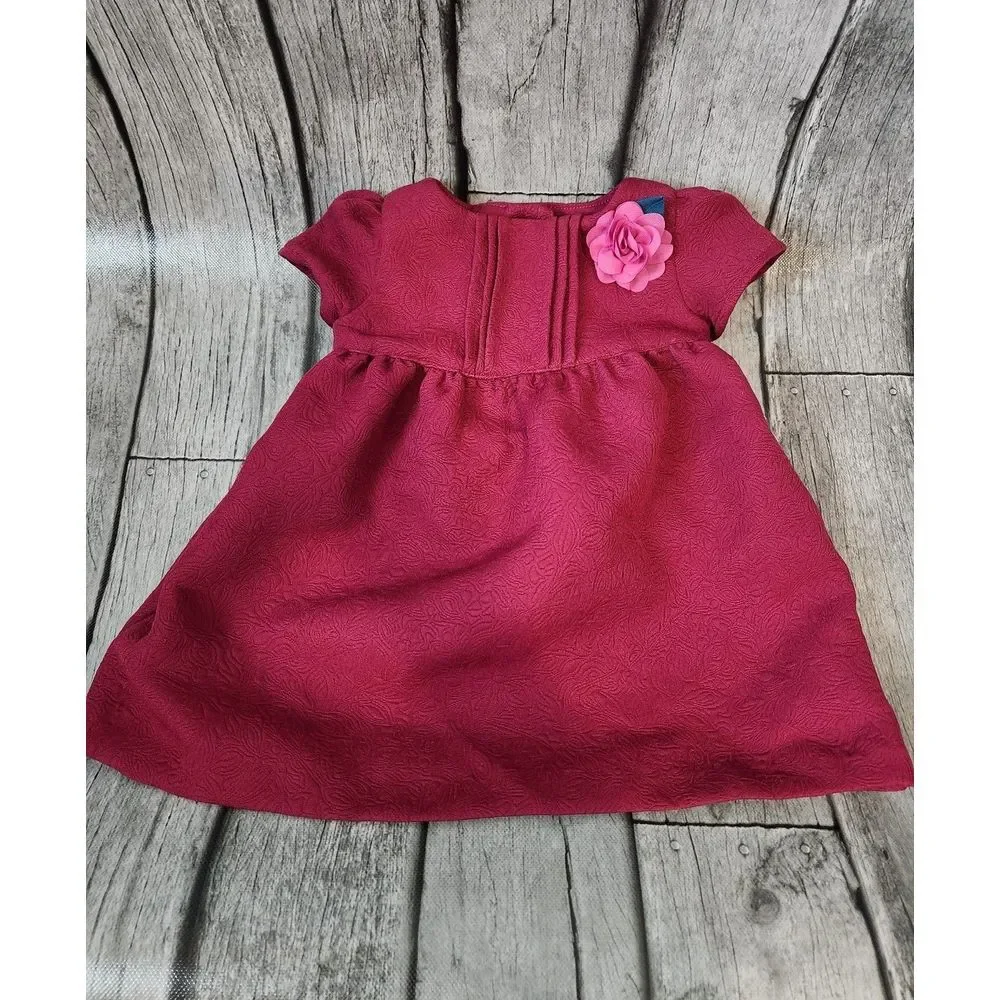 Gymboree Burgundy‎ Dress Size 6-12 Months